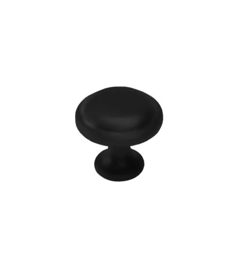 Furniture knob black IKAR designer handle