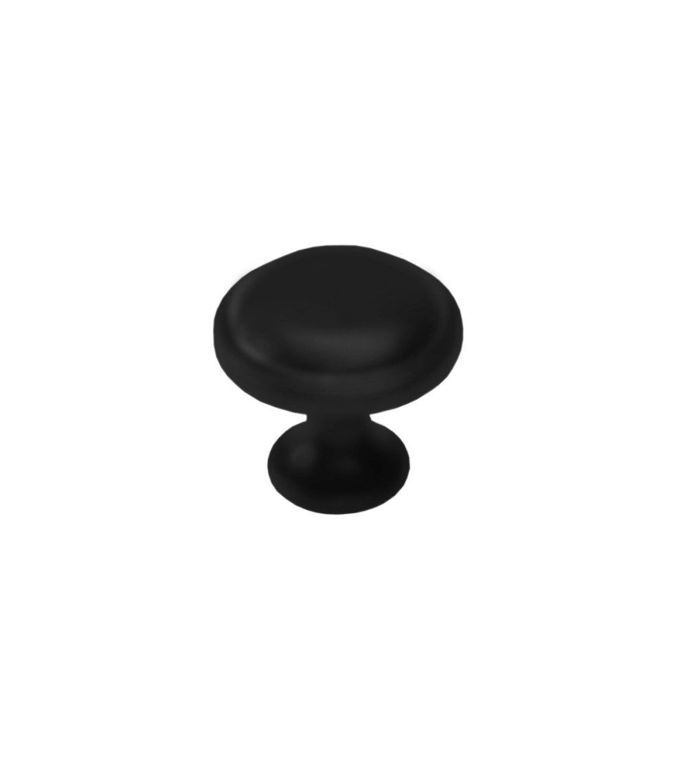 Furniture knob black IKAR designer handle