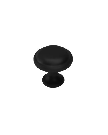 Furniture knob black IKAR designer handle