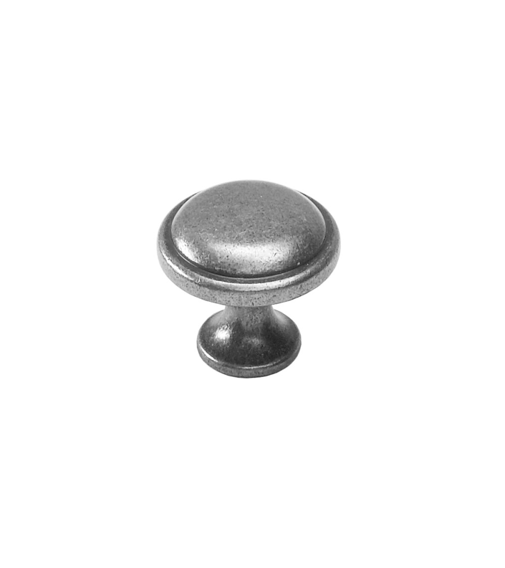 Furniture knob old silver IKAR designer handle