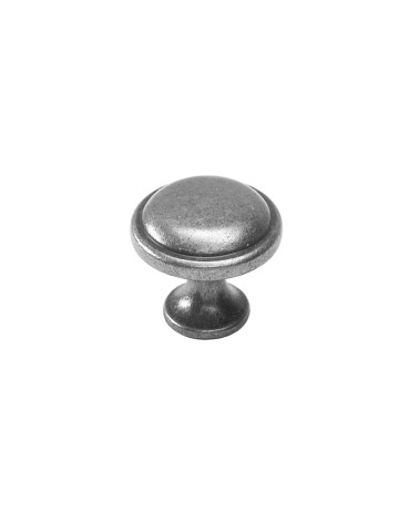 Furniture knob old silver IKAR designer handle