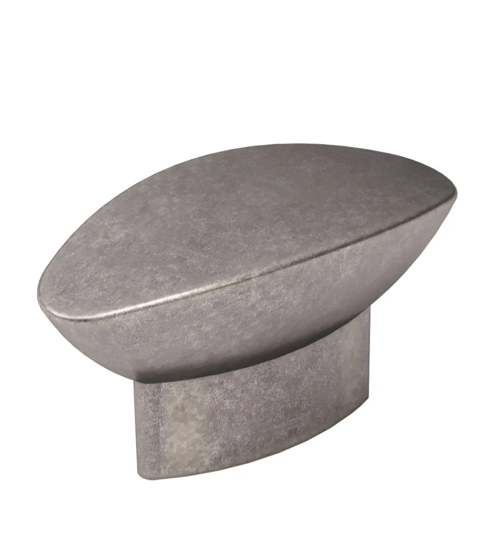 Furniture knob old silver CARLO designer handle