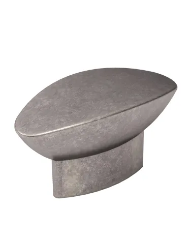 Furniture knob old silver CARLO designer handle