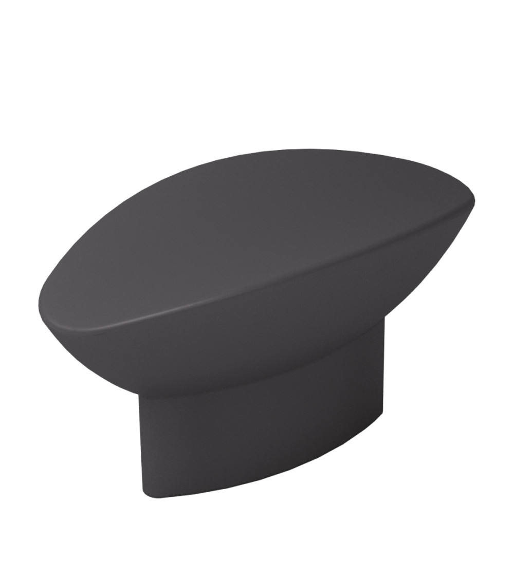 Furniture knob black CARLO designer handle