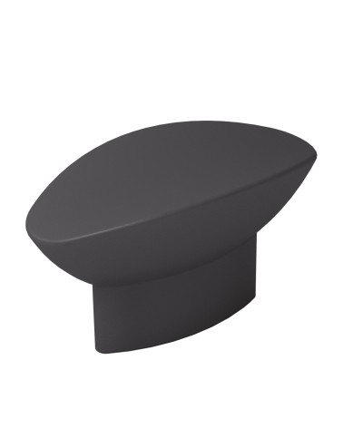 Furniture knob black CARLO designer handle