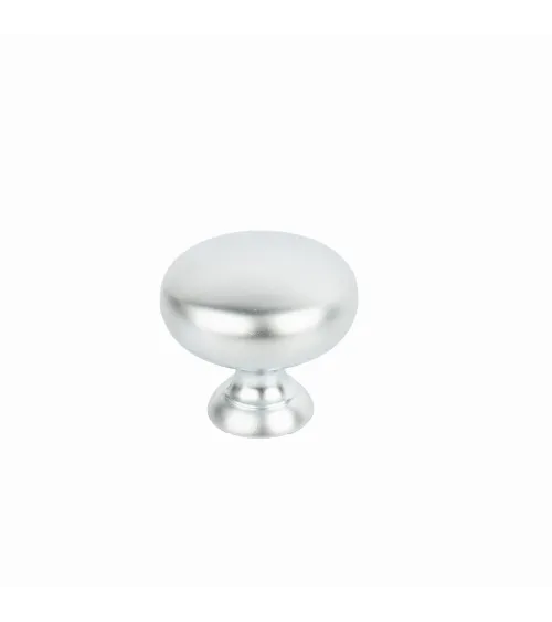 Satin chrome TORONTO furniture knob designer handle