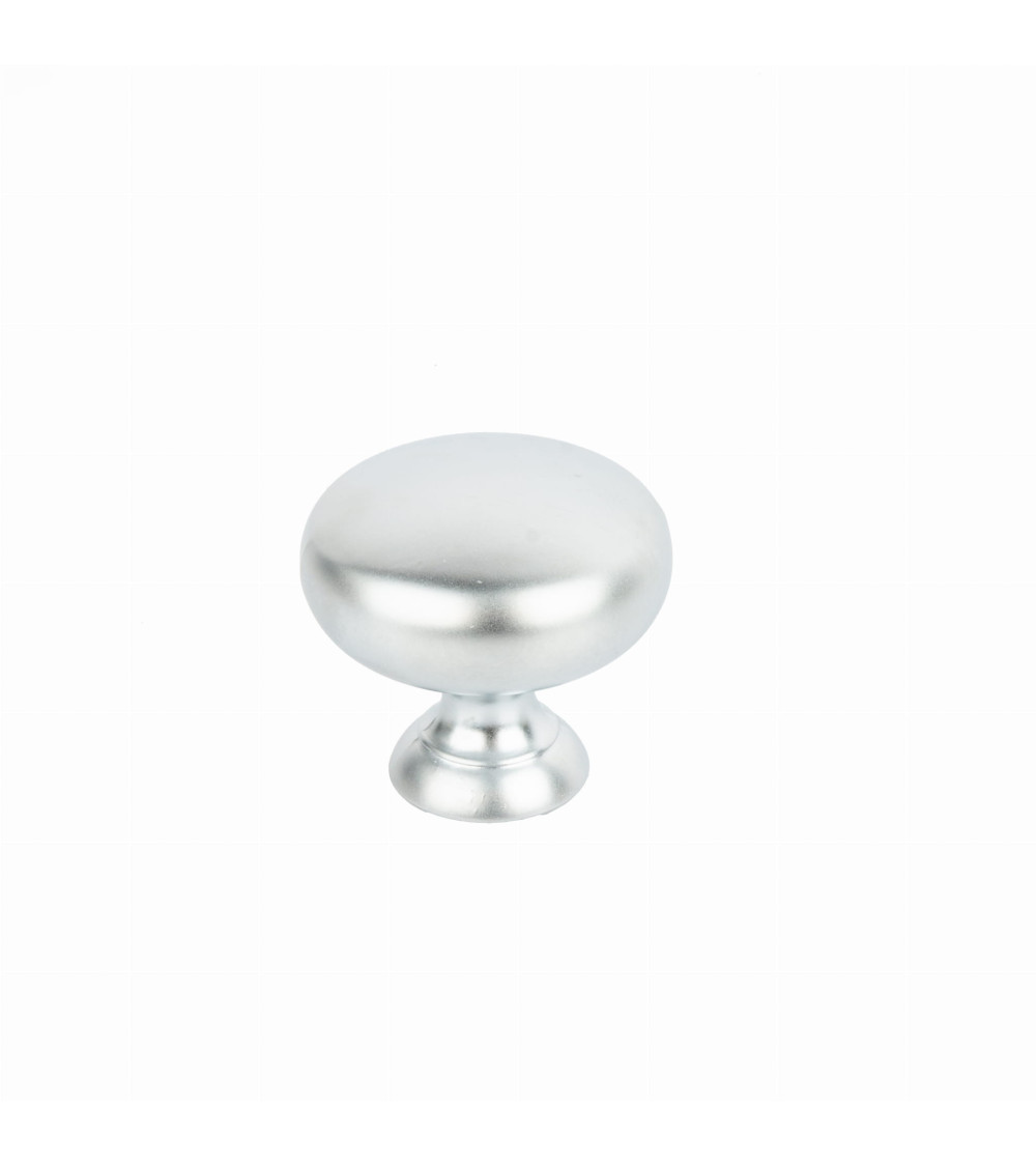 Satin chrome TORONTO furniture knob designer handle