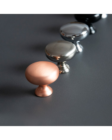 TORONTO furniture knob designer handle aligned diagonally