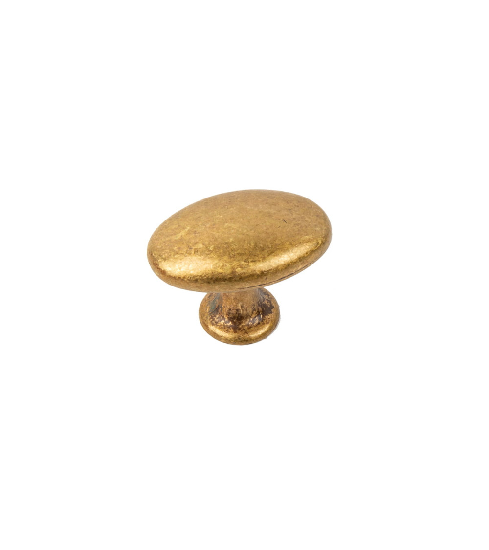 NAPOLI patina on brass furniture knob designer handle