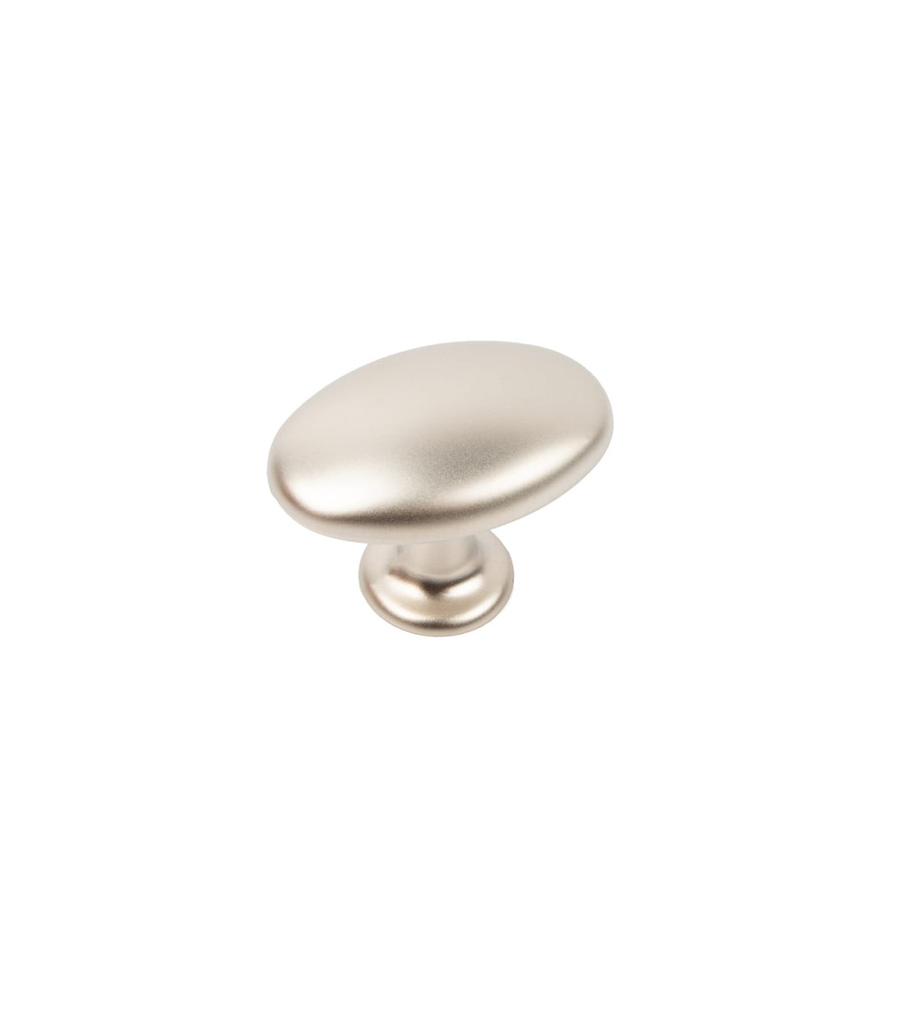 NAPOLI satin nickel furniture knob designer handle