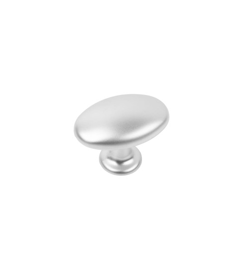NAPOLI satin chrome furniture knob designer handle