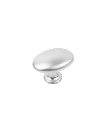 NAPOLI satin chrome furniture knob designer handle