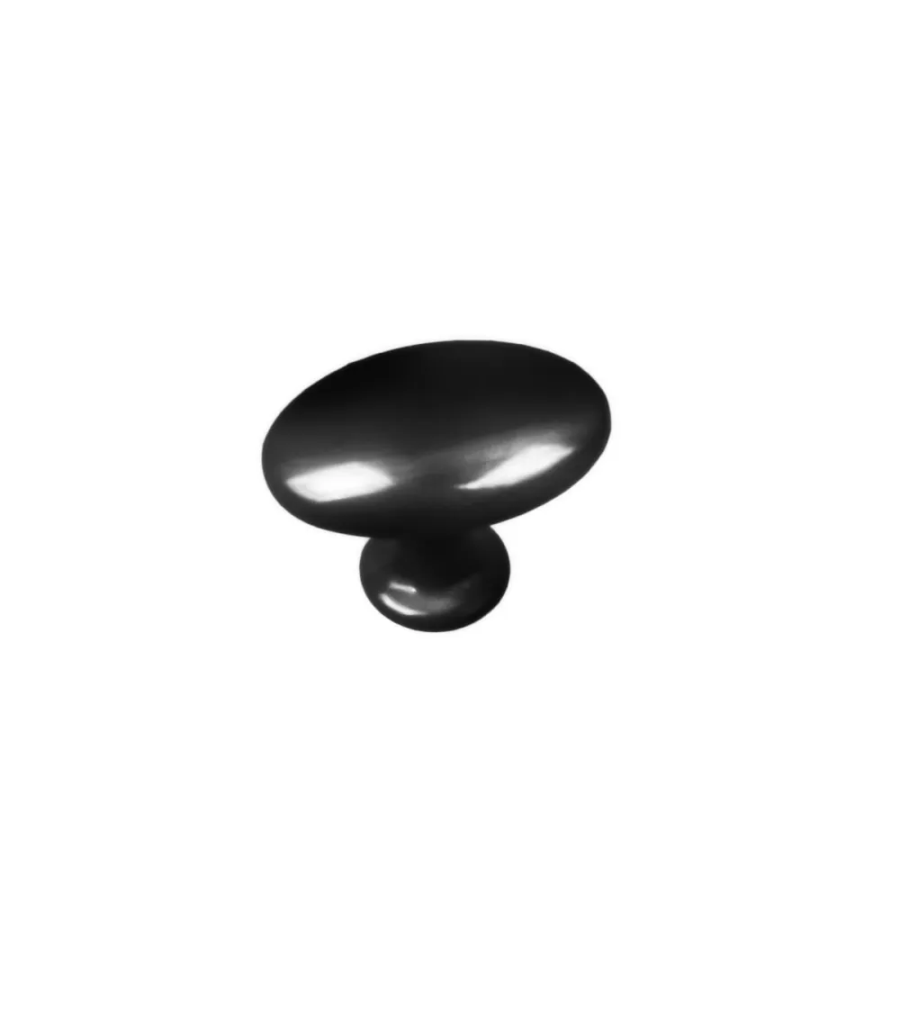NAPOLI gloss black furniture knob designer handle