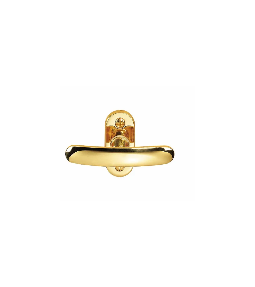 Wagram model bright brass window espagnolette