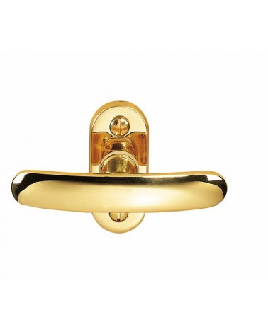 Wagram model bright brass window espagnolette