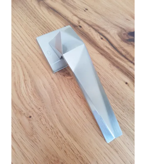 DOM Pira QR Door Handle with Key I - designer handle