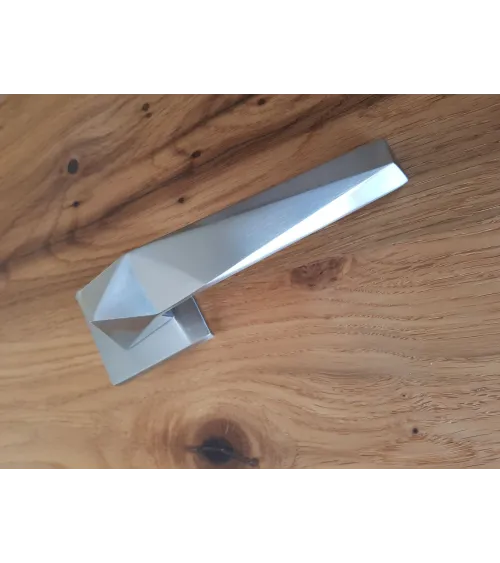 DOM Pira QR keyed door handle L - designer handle