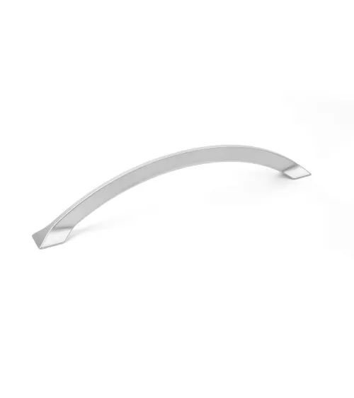 Satin chrome furniture handle ENEL designer handle