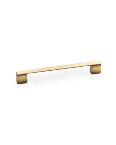 Patinated brass furniture handle ORDO designer handle
