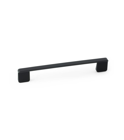 Matt black furniture handle ORDO designer handle