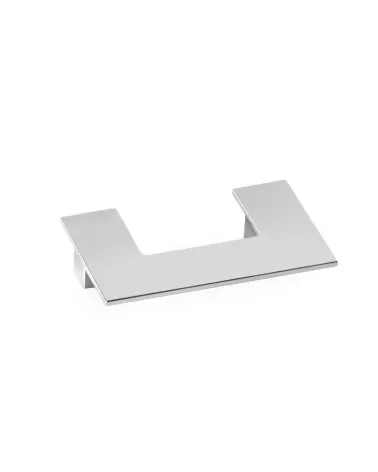 Polished chrome furniture handle SOLEA designer handle