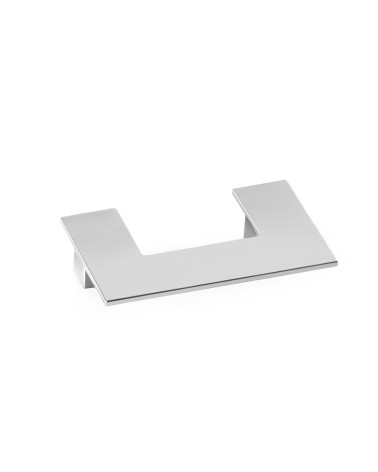 Polished chrome furniture handle SOLEA designer handle