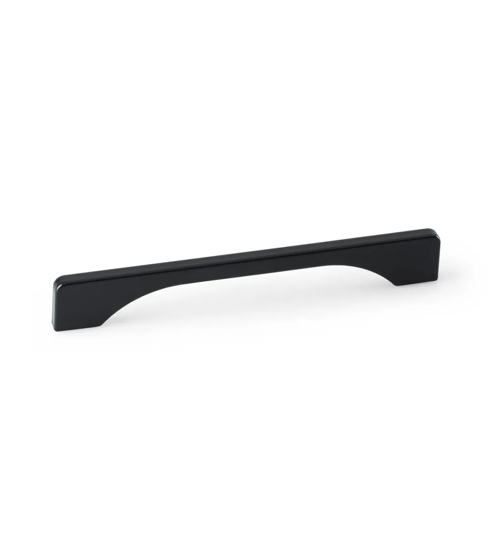 Gloss black furniture handle FROTTO designer handle