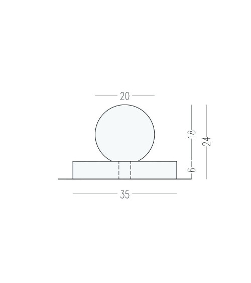 MONA S brass furniture knob design handle