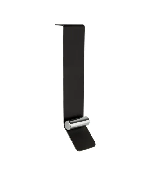 TORN matt black/polished chrome furniture handle design handle