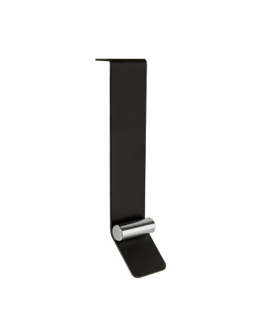 TORN matt black/polished chrome furniture handle design handle