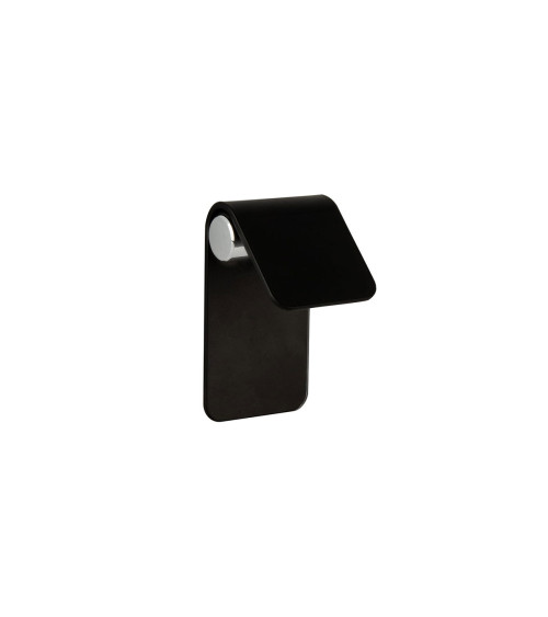 TORN-1 matt black/bright chrome furniture handle design handle