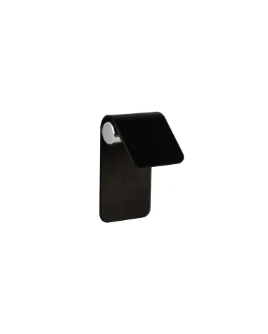 TORN-1 matt black/bright chrome furniture handle design handle