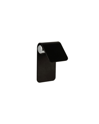 TORN-1 matt black/bright chrome furniture handle design handle