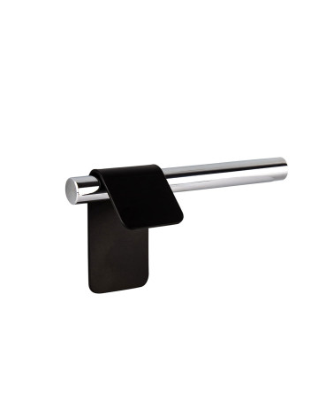 Matt black/bright chrome furniture handle TORN-3 designer handle