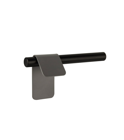 Anthracite/matt black furniture handle TORN-3 designer handle