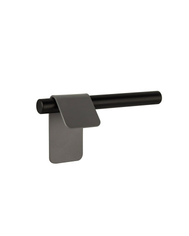 Anthracite/matt black furniture handle TORN-3 designer handle