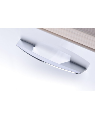 Polished chrome ALTERNATIVE furniture handle designer handle fitted on furniture