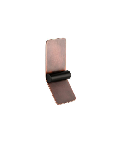 Antique copper/matt black furniture handle TORN-2 designer handle