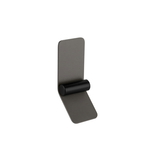 Anthracite/matt black furniture handle TORN-2 designer handle