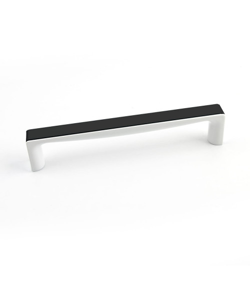 TWIX glossy black/glossy white furniture handle design handle