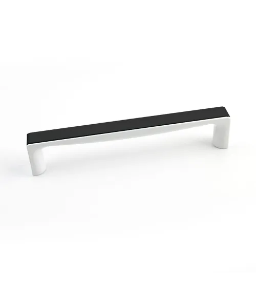TWIX glossy black/glossy white furniture handle design handle