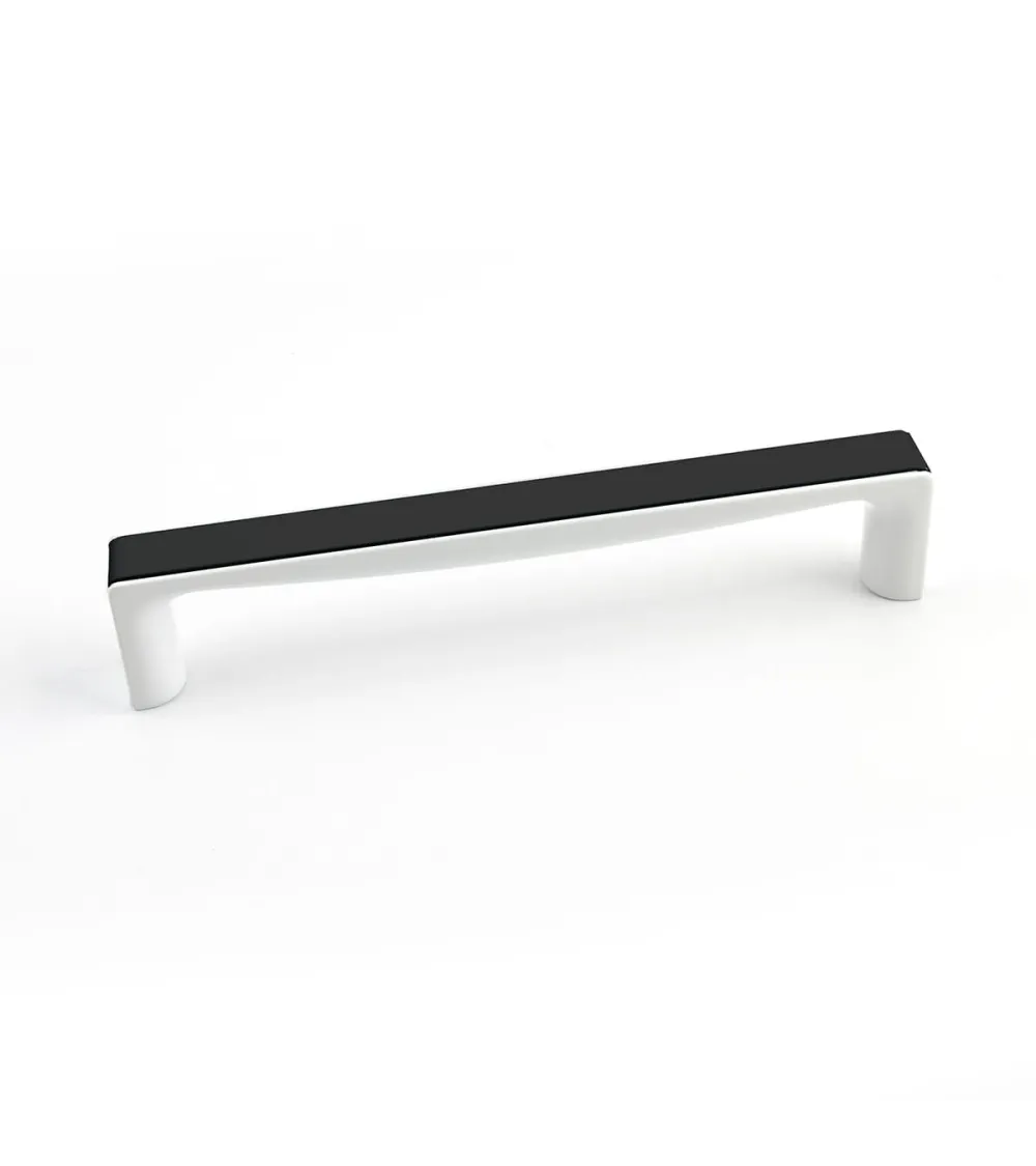 TWIX glossy black/glossy white furniture handle design handle