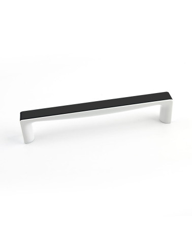 TWIX glossy black/glossy white furniture handle design handle