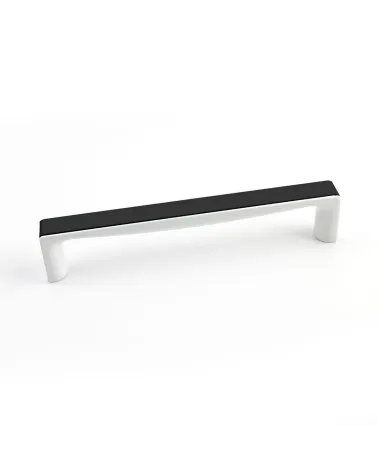 TWIX glossy black/glossy white furniture handle design handle