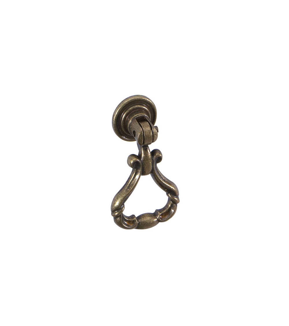 HINO patinated brass furniture knob design handle