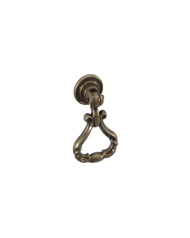 HINO patinated brass furniture knob design handle