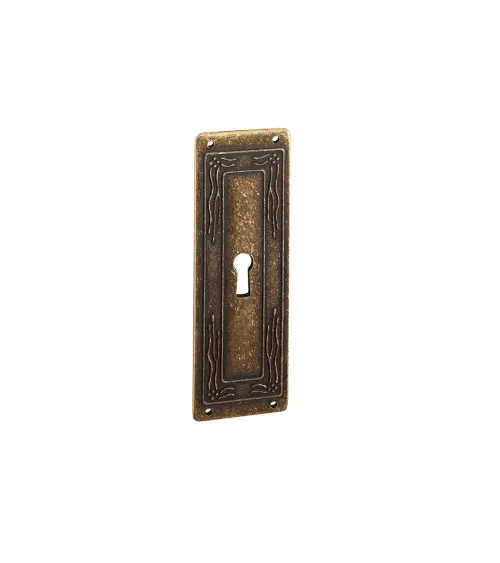 LEDA patinated brass furniture handle designer handle