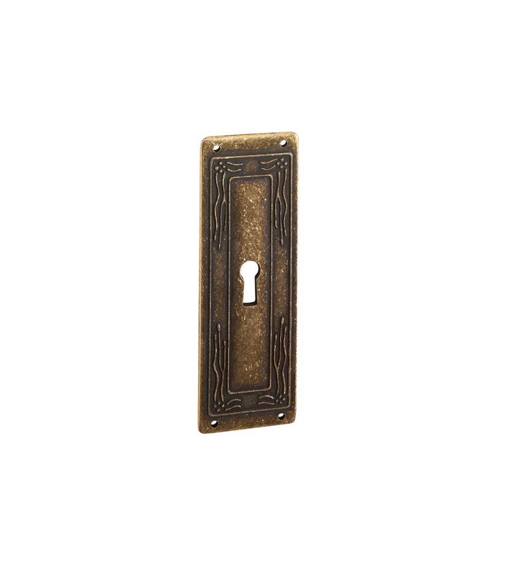 LEDA patinated brass furniture handle designer handle