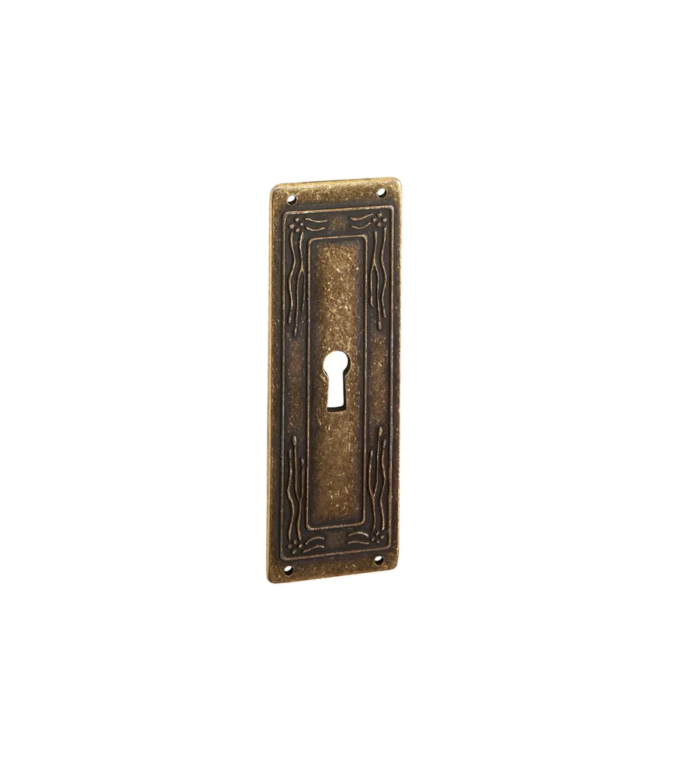 LEDA patinated brass furniture handle designer handle