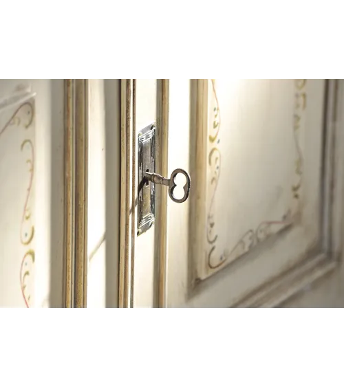 LEDA patinated brass furniture handle designer handle